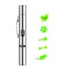 Rechargeable Projection Funny Cat Flashlight Multi-Pattern Pet Toy Stainless Steel Flashlight