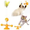 Spring Man Funny Cat Toy Cat Sucker Toy Funny Cat Feather Funny Cat Ball