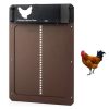 Light-Sensitive Automatic Chicken Coop Door Hen House Pet Door
