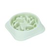 Pet Anti-Choke Bowl Slow Food Cat and Dog Food Bowl