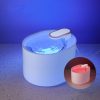 3L Electric Pet Water Dispenser Automatic Cat Water Fountain With Light