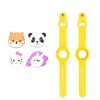 For AirTag Watch Strap Cartoon Cute Anti-lost Device Silicone Protective Cover