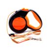 Pet Automatic Retractable Towing Leash Night Reflective Dog Walking Tractor