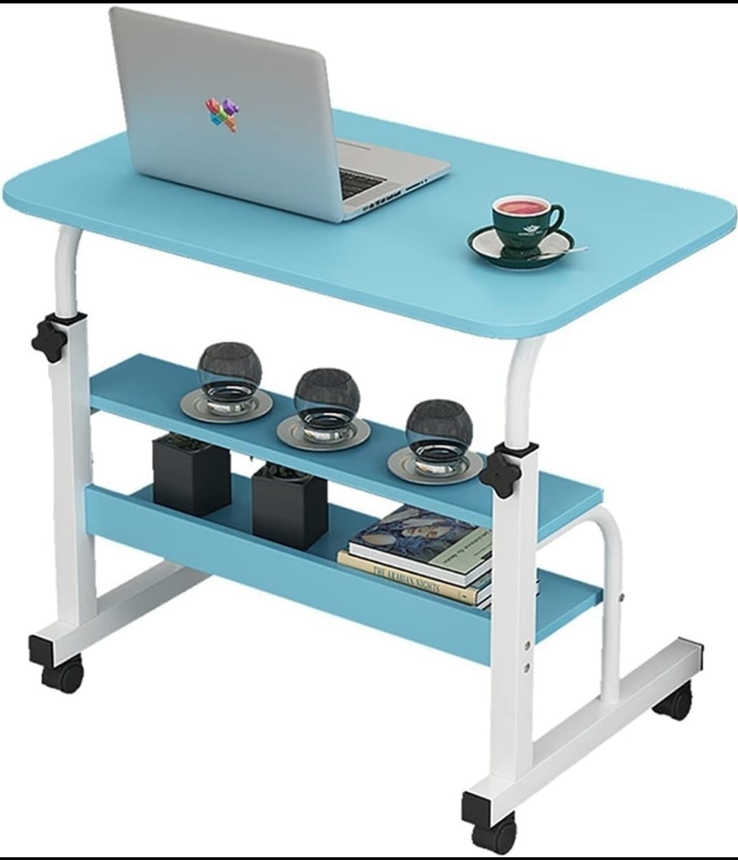 Bedside Laptop Table Desktop, Easy To Move, Multifunctional Portable, For Living Room Room Office