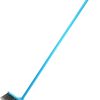 Indoor Broom with Iron Stick Durable Stiff Bristle Best to Clean for Home Kitchen Office