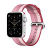For Apple Watch 42mm Stripe Woven Nylon Watch Band