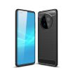 Brushed Texture Carbon Fiber TPU Case