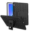 Tire Texture Shockproof TPU+PC Protective Case with Holder