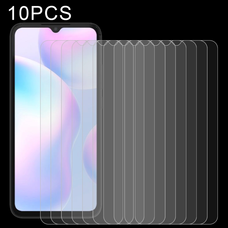 10 PCS 0.26mm 9H 2.5D Tempered Glass Film
