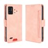 Wallet Style Skin Feel Calf Pattern Leather Case with Separate Card Slot