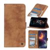 Antelope Texture Magnetic Buckle Horizontal Flip PU Leather Case with Card Slots & Wallet & Holder