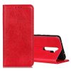 Magnetic Retro Crazy Horse Texture Horizontal Flip Leather Case with Holder & Card Slots
