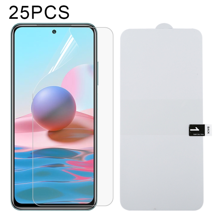 25 PCS Full Screen Protector Explosion-proof Hydrogel Film