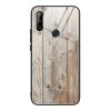Wood Grain Tempered Glass + TPU Shockproof Case