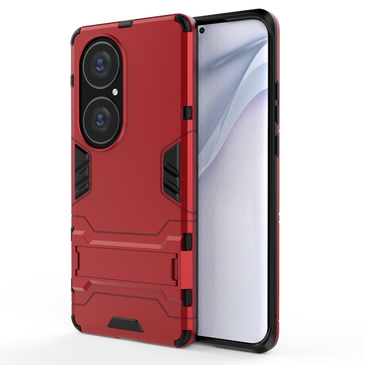Armor Shockproof TPU + PC Magnetic Protective Case with Invisible Holder