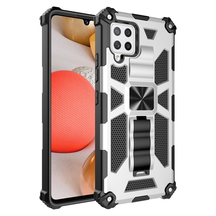 Shockproof TPU + PC Magnetic Protective Case with Holder