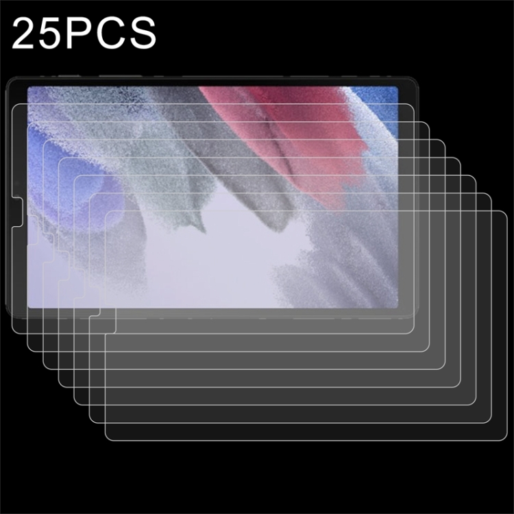 25 PCS 9H 2.5D Explosion-proof Tempered Glass Film