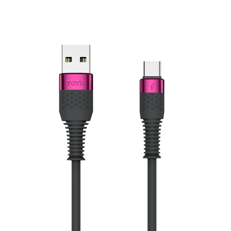 TOTU BL-013 Dyson Series 5A USB to USB-C / Type-C Silicone Fast Data Cable, Length: 1.2m
