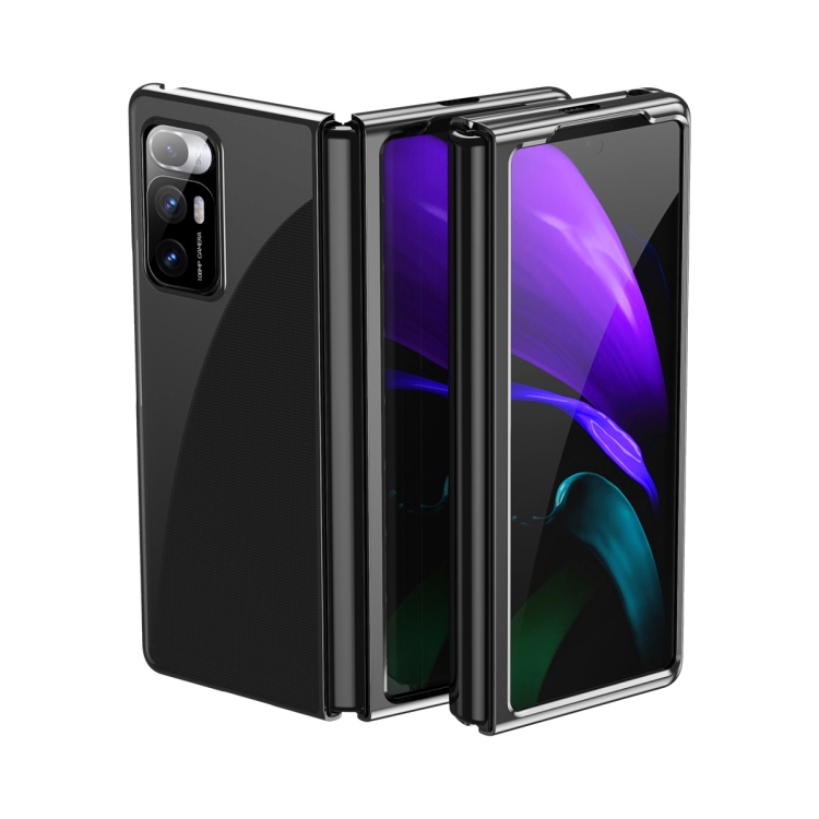 Ultra-thin Electroplated Transparent Folding Case