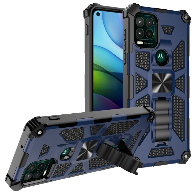 Shockproof TPU + PC Magnetic Protective Case with Holder