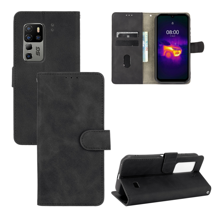 Solid Color Skin Feel Magnetic Buckle Horizontal Flip Calf Texture PU Leather Case with Holder & Card Slots & Wallet