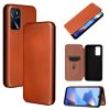 Carbon Fiber Texture Magnetic Horizontal Flip TPU + PC + PU Leather Case with Card Slot