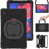 Silicone + PC Protective Case with Holder & Shoulder Strap