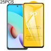 25 PCS 9D Full Glue Full Screen Tempered Glass Film