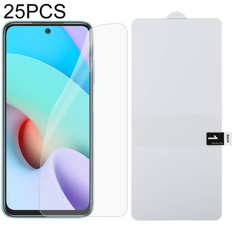 25 PCS Full Screen Protector Explosion-proof Hydrogel Film