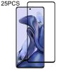25 PCS Full Glue Full Screen Tempered Glass Film
