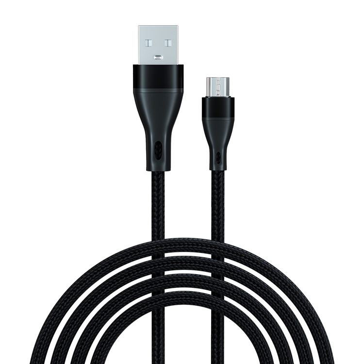 ADC-001 3A USB to Micro USB Weave Fast Charging Data Cable