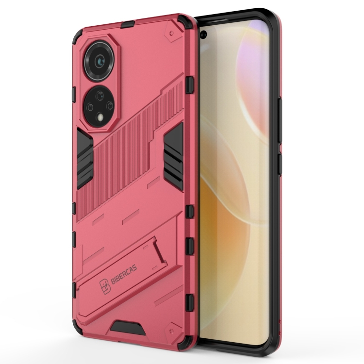 Punk Armor 2 in 1 PC + TPU Shockproof Case with Invisible Holder