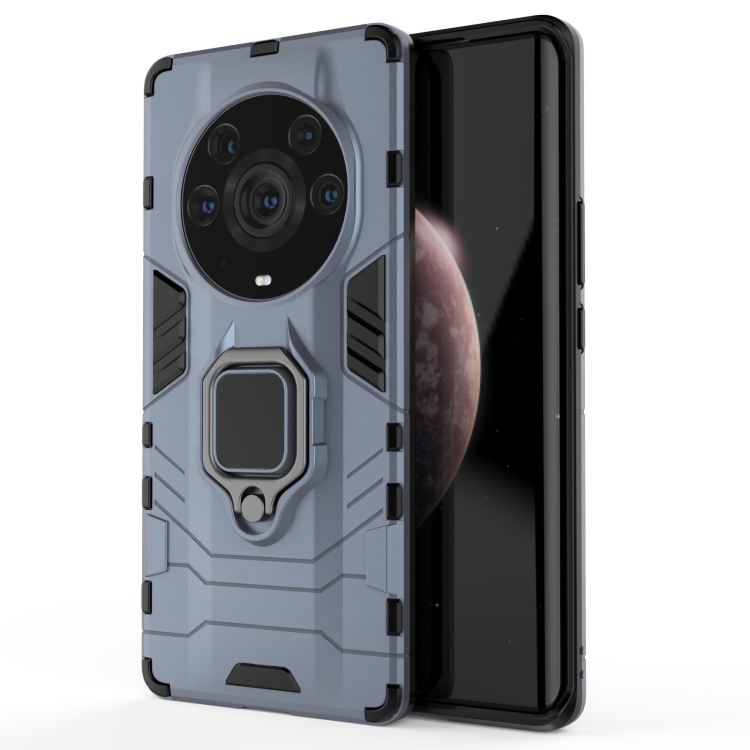 PC + TPU Shockproof Protective Case with Magnetic Ring Holder