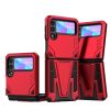 Super V Armor PC + TPU Shockproof Case with Invisible Holder