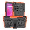 Tire Texture Shockproof TPU+PC Tablet Case with Holder