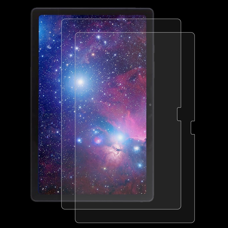 2 PCS 9H 2.5D Explosion-proof Tempered Tablet Glass Film