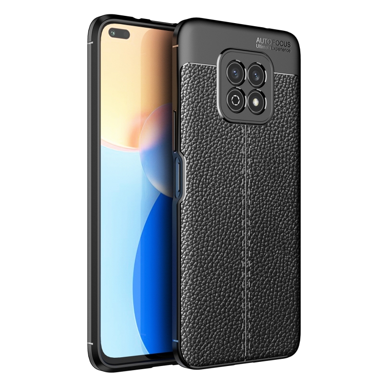 Litchi Texture TPU Shockproof Phone Case