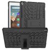Tire Texture TPU + PC Shockproof Case with Holder