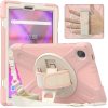 Silicone + PC Protective Tablet Case with Holder & Shoulder Strap