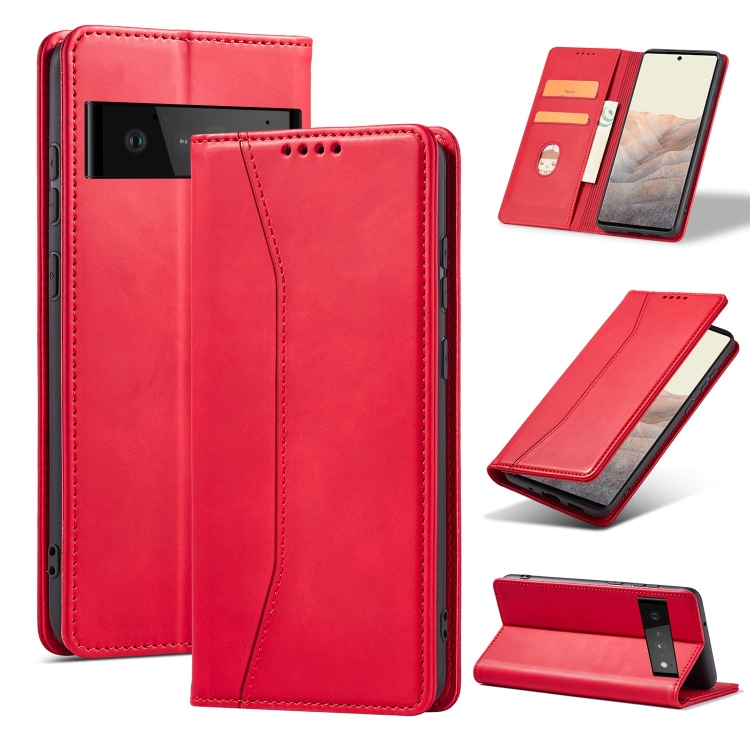 Magnetic Dual-fold Leather Phone Case