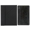 H-102 Bluetooth Keyboard Leather Case with Rear Three-fold Holder
