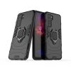 PC + TPU Shockproof Protective Phone Case with Magnetic Ring Holder