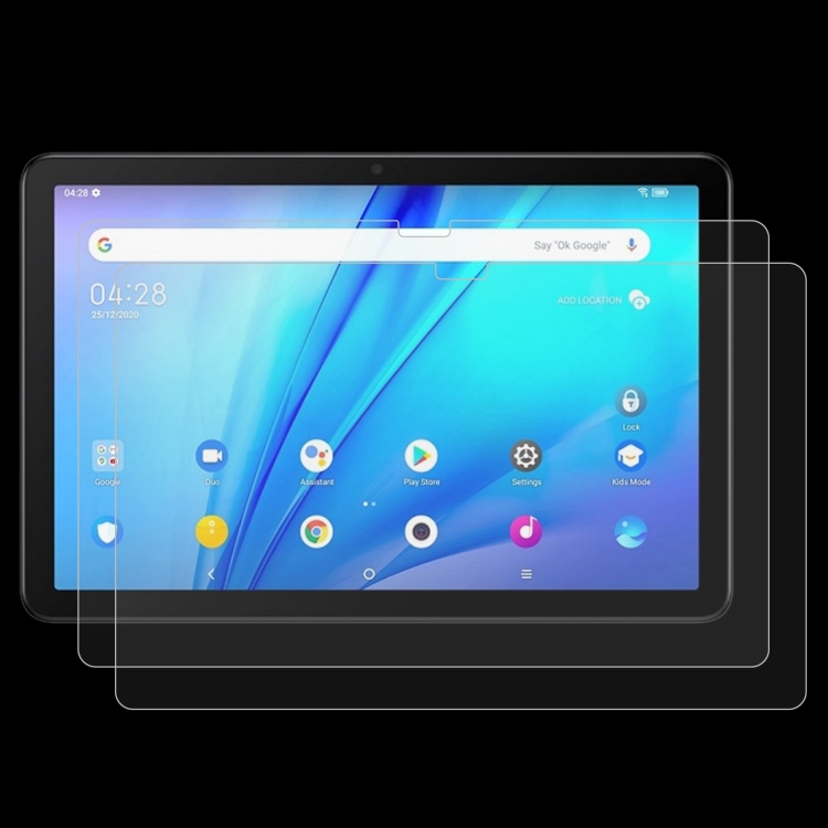 2 PCS 9H 2.5D Explosion-proof Tempered Tablet Glass Film