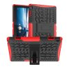 Tire Texture Shockproof TPU+PC Protective Tablet Case with Holder