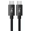 PD 100W USB-C / Type-C to USB-C / Type-C Thunderbolt 4 Full-function Data Cable