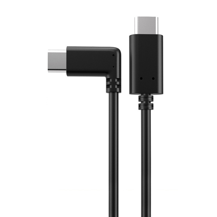 USB 3.2 Gen1 Type-C to USB 3.2 Gen1 Type-C Single Elbow VR Link Cable For Oculus Quest 1 / 2