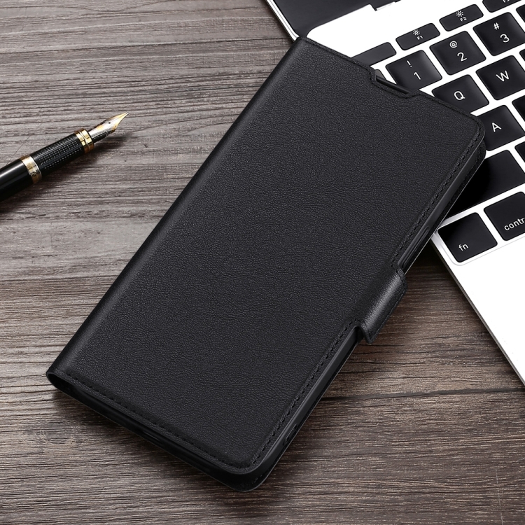 Ultra-thin Voltage Side Buckle PU + TPU Leather Phone Case