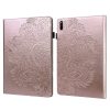Peacock Embossed Pattern TPU + PU Leather Tablet Case