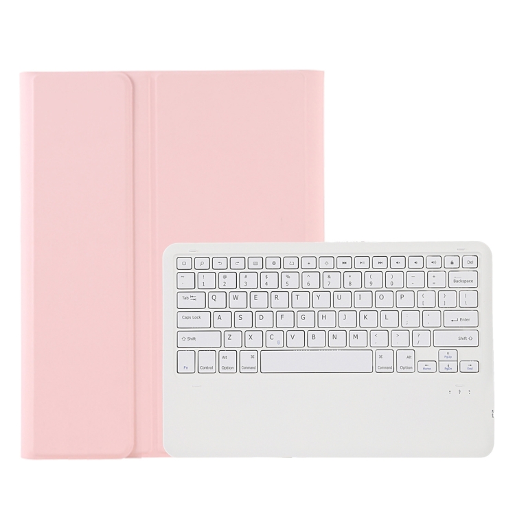 A800B Candy Color Detachable Bluetooth Keyboard Case with Pen Slot for Samsung Galaxy Tab S8+  / S7+ / S7 FE