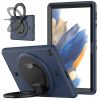 Black Shockproof TPU + PC Tablet Case